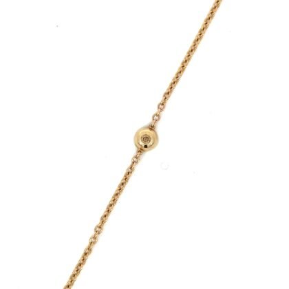 9K Yellow Gold Bracelet with Australian Chocolate Diamond