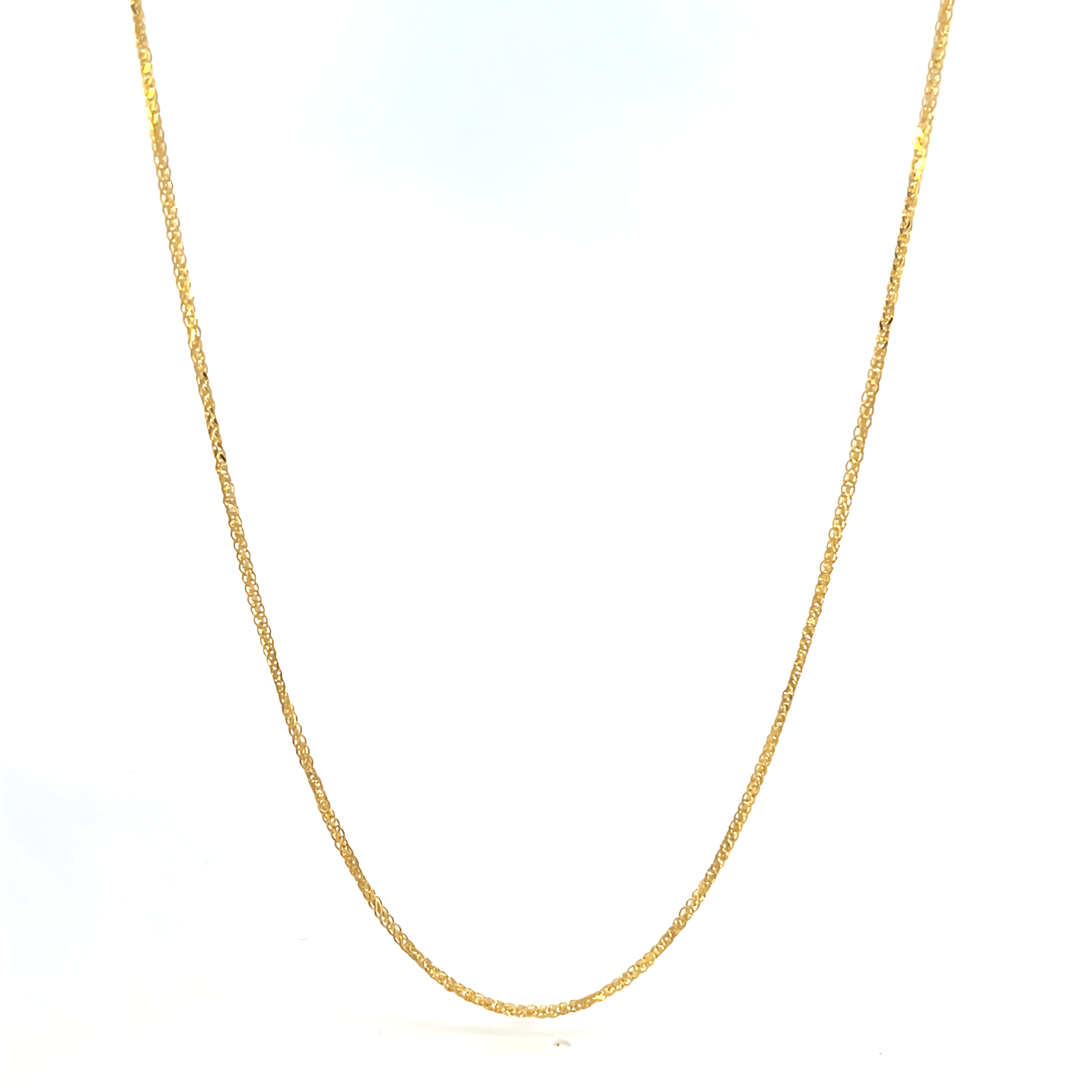 18KT Yellow Gold Curb Chain 50cm