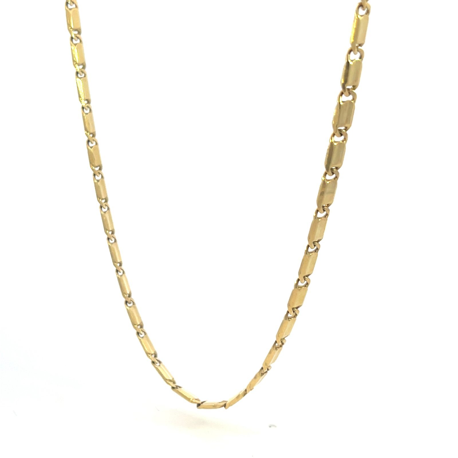 18 KT Yellow Gold Chain 50cm - Image 2
