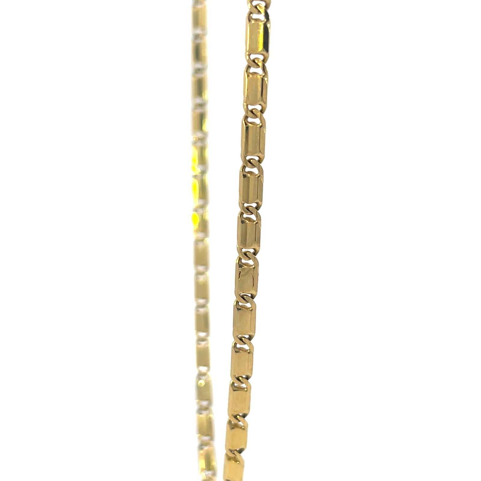 18 KT Yellow Gold Chain 50cm - Image 3