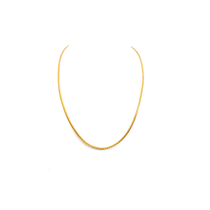 22 KT Yellow Gold Chain 46cm