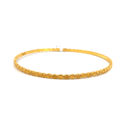 22K Yellow Gold Bangle
