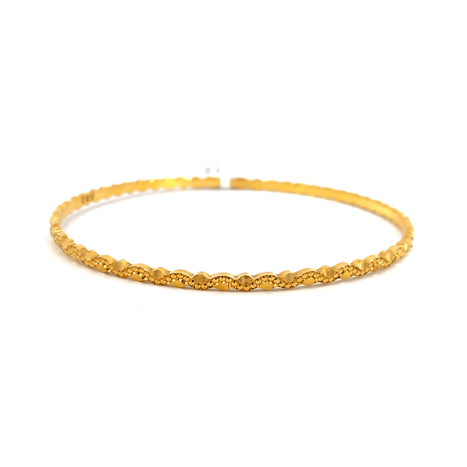 22K Yellow Gold Bangle