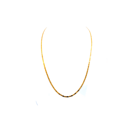 22 KT Yellow Gold Anchor Chain 45cm